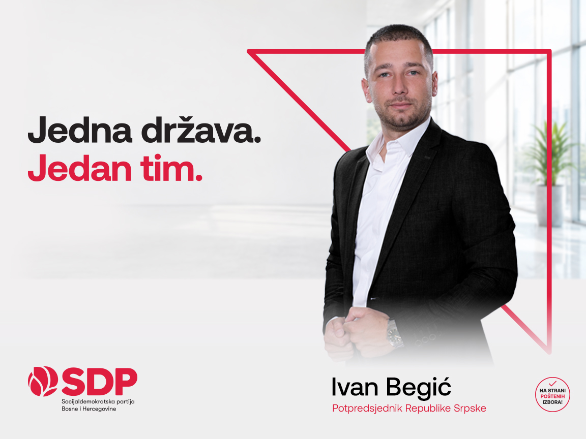 Ivan Begić — Jedna država. Jedan tim. SDP Bosne i Hercegovine